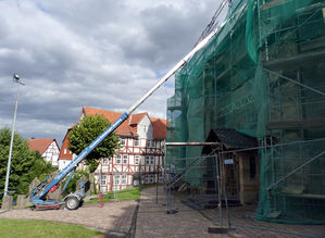 Kirchenrenovierung 2010 / 2011 (Foto: Karl-Franz Thiede)